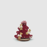 TeddyTree 2D Pink Velvet