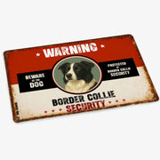 Warning Border Collie
