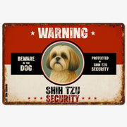 Warning Shih Tzu