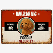 Warning Poodle
