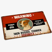 Warning Jack Russel Terrier