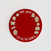 Tovaglietta Cookies Rosso