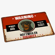 Warning Rottweiler
