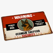 Warning German Sheperd