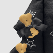 TeddyTree 3D Black Strass