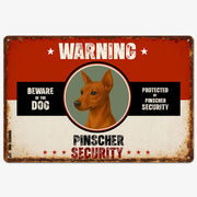 Warning Pinscher