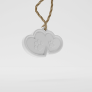 Decorazione Double Heart